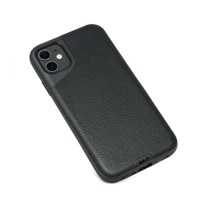 Black Leather Indestructible iPhone 11 Case | iPhone 11